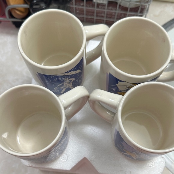 Avon Morton Salt 150th Anniversary Mugs - Blue and White( collectabes) - Picture 2 of 7